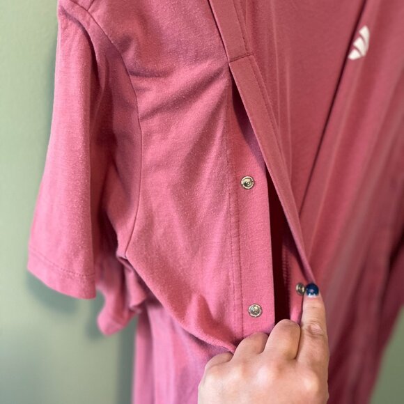 Pink Adidas Maternity and Nursing T-shirt in Size Large - Picture 3 of 4